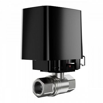 Кран кульовий з електроприводом AJAX WaterStop 1'' DN25 PN10 чорний - фото