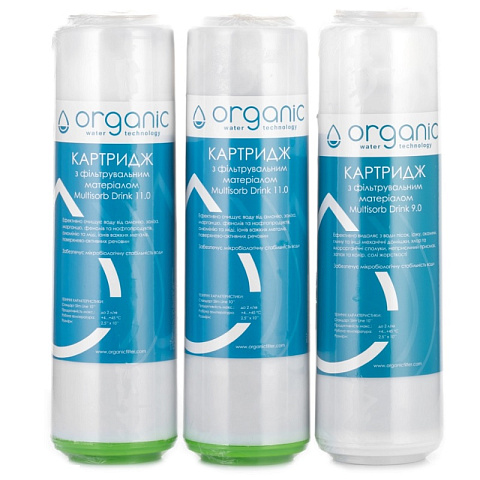 Набір картриджів Organic Smart Expert для жорсткої води - фото