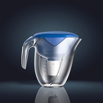 Фильтр-кувшин Ecosoft Nemo (сапфир) 3.0/1.8л FMVNEMODBECO + 3 картриджа - фото