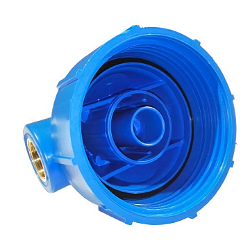 Магистральный фильтр для воды Aquafilter FHPR34-B1 G3/4'' (латунь) 10'' 45°C 8bar с картриджем 5mcr - фото