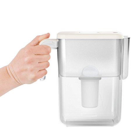 Фильтр-кувшин Ecosoft Slim Ivory 3,5/1,7л FMVSLIMWECO - фото