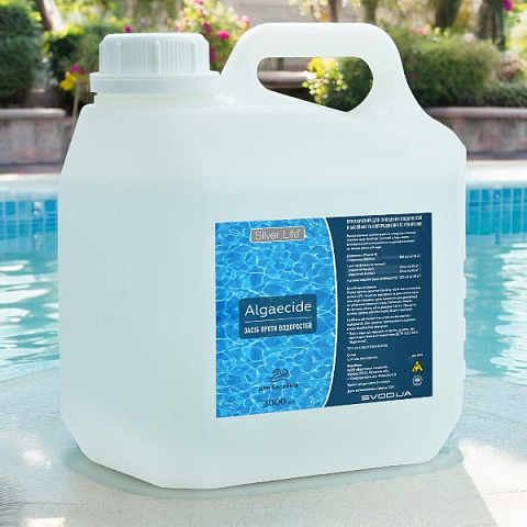 Средство против водорослей SVOD Silver Life Algaecide 3л - фото