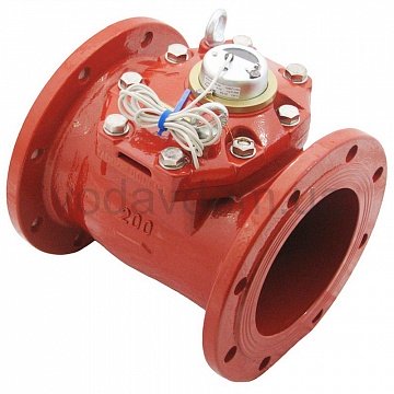 Импульсный счетчик горячей воды Apator MWN130-200-NK ГВ 8'' - фото