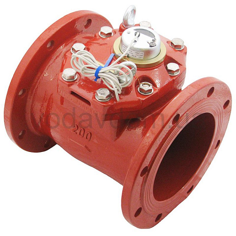 Импульсный счетчик горячей воды Apator MWN130-200-NK ГВ 8'' - фото