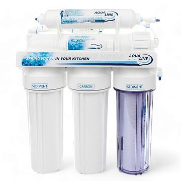 Фильтр обратного осмоса Aqualine RO-5 МТ18 - фото