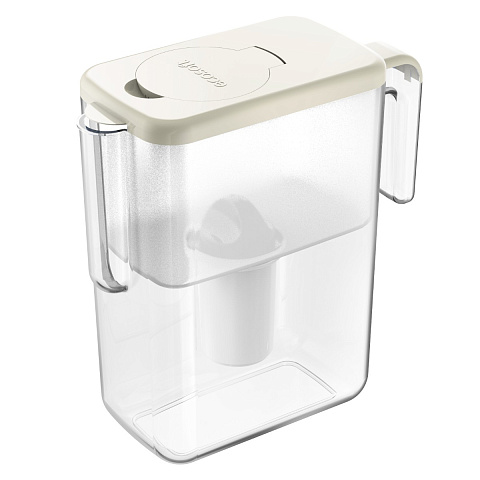 Фильтр-кувшин Ecosoft Slim Ivory 3,5/1,7л FMVSLIMWECO - фото