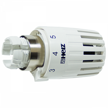 Термостатическая головка M23,5Х1,5 мм с жидкостным датчиком Herz Project D 7260 (1726019) - фото