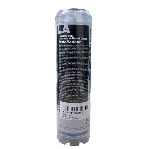 Картридж с кокосовым углем Atlas Filtri LA10SX Ø70x250мм 45°C RA5185125 (очистка от хлора и органических загрязнений) - фото
