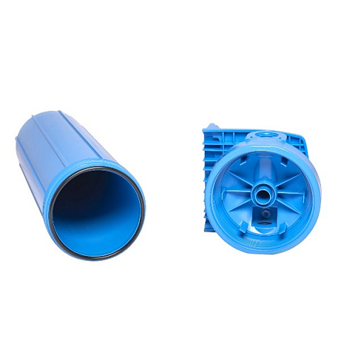 Магистральный фильтр для воды Aquafilter FH20B1-WB G1'' 20BB 45°C 8bar (без картриджа) - фото