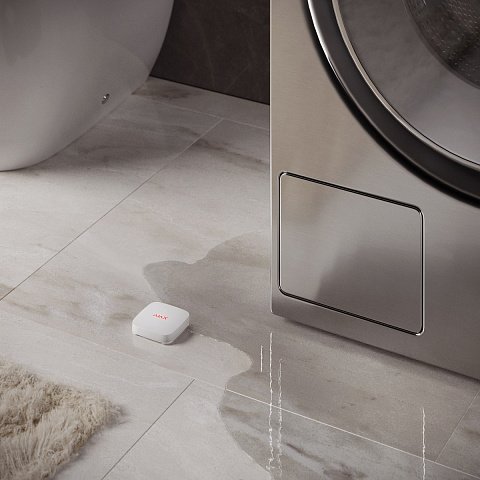 Датчик контроля протечек воды AJAX LeaksProtect (черный) - фото