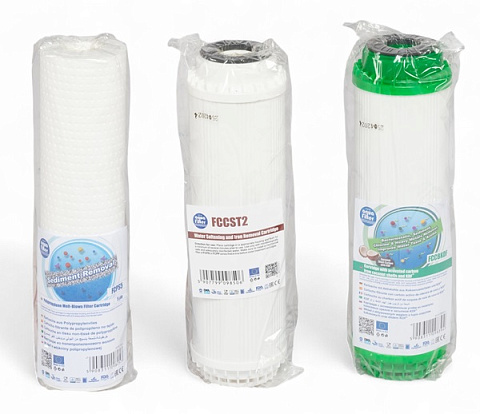 Проточний фільтр питної води Aquafilter FP3-K1N під кухонну мийку з краном питної води - фото