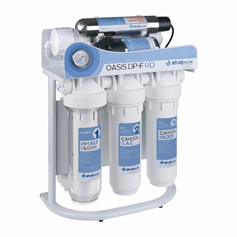 Фильтр обратного осмоса Atlas Filtri OASIS DP-F PUMP-UV RE6075360 - фото