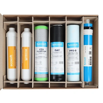 Комплект картриджей Ecosoft Absolute ''12 месяцев'' (CHV6ECOABS) - фото