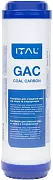 Картридж с активированным углем ITAL GAC10IT Ø72x254мм 45°C (очистка от хлора и органических загрязнений) - фото