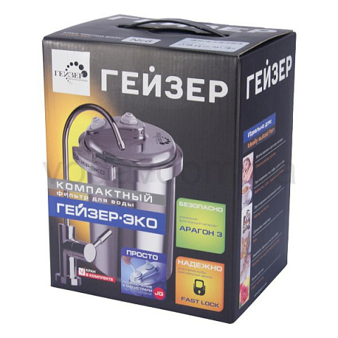 Проточный фильтр Гейзер Эко - фото