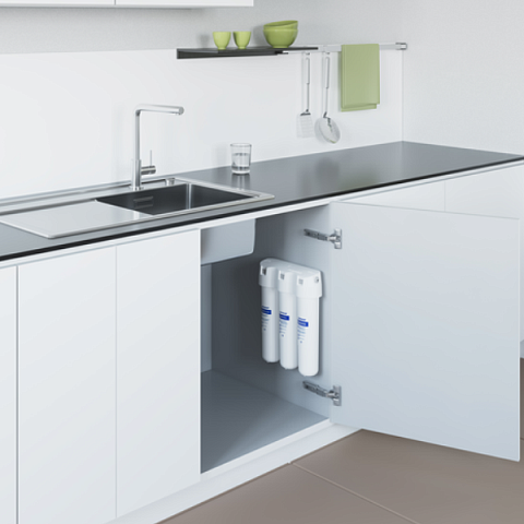 Проточный фильтр Аквафор Кристалл Н (для жесткой воды) - фото