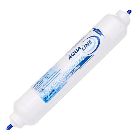 Минерализатор Aqualine In-line М120-L (трубка Ø6мм) для систем обратного осмоса - фото