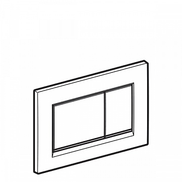 Смывная клавиша (панель) Geberit Sigma 30 черный матовый (115.883.16.1) - фото