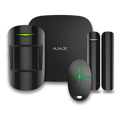 Комплект охранной сигнализации Ajax StarterKit (белый/черный) - фото