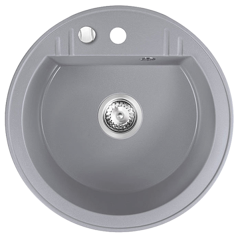 Кухонная мойка из гранита Ferro Mezzo II DRGM1/51GA - фото