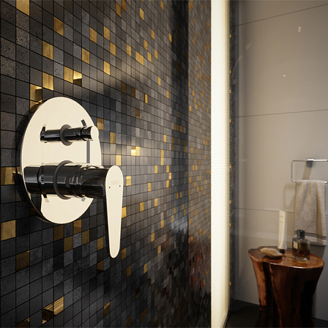 Смеситель для ванны (встроенный) FERRO ALGEO BAG7P - фото