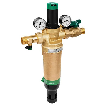 Магистральный фильтр Resideo (Honeywell) HS10S-3/4AAM (100 мкм) для горячей воды - фото