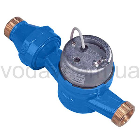 Імпульсний домовий лічильник холодної води Apator JS-10-NK ХВ 1 1/2'' - фото
