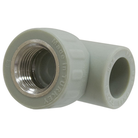 Колено 90° с внутренней резьбой KAS 1/2''-20мм (9624001) - фото