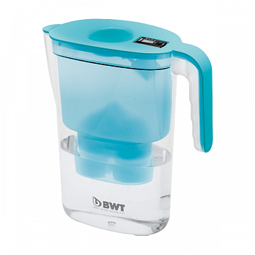 Фільтр-глечик BWT Vida electronic 2,6л (блакитний) + 3 картриджа - фото