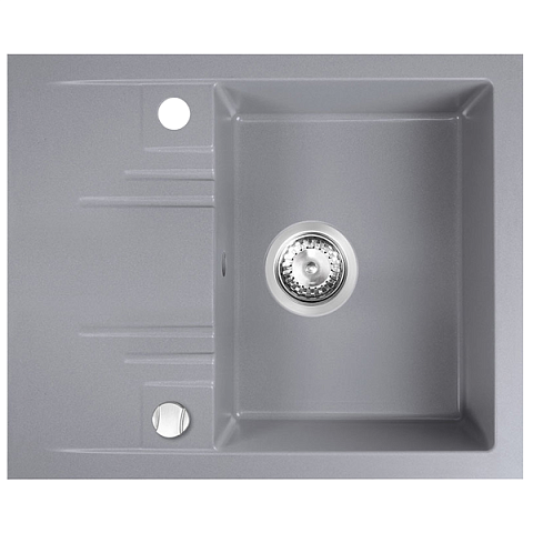 Кухонна мийка з граніту Ferro Mezzo II DRGM/48/58GA - фото