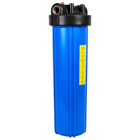 Магистральный фильтр для воды Aqualite FH20BB G1'' 45°C 8bar (с картриджем 5mcr) - фото