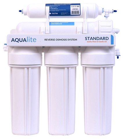 Фільтр зворотного осмосу Aqualite Standard 5-50 з мембраною 50GPD (AQS5-50) - фото