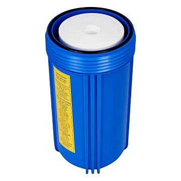 Картридж поліпропіленовий Aquafilter FCPS5M10BB Ø108x255мм 5mcr 45°C (очищення від механічних домішок) - фото