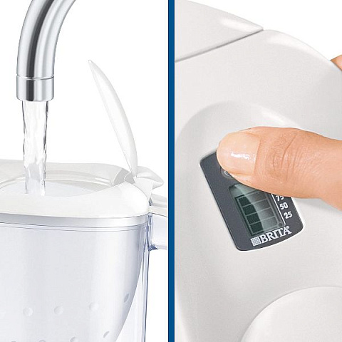 Фільтр-глечик Brita Marella XL MXpro Білий 3,5/2,0л з картриджем Maxtra PRO (1052780) - фото