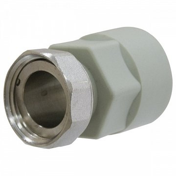 Муфта с накидной гайкой KAS d32х1''ВР (9630007) - фото