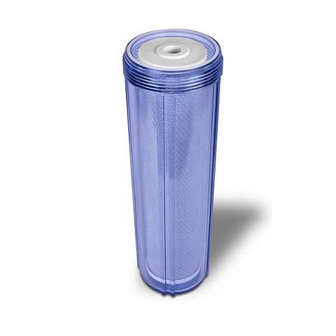 Картридж со спрессованным углем Aqualite CTO20BB Ø107x506мм 45°C (очистка от хлора и органических загрязнений) - фото