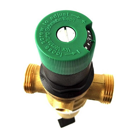 Промывной фильтр с редуктором Resideo (Honeywell) FK06-1AAM DN25 100мкм 70°C 16bar (очистка от механических примесей) - фото