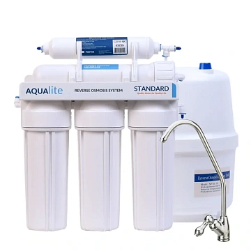 Фільтр зворотного осмосу Aqualite Standard 5-50 з мембраною 50GPD (AQS5-50) - фото