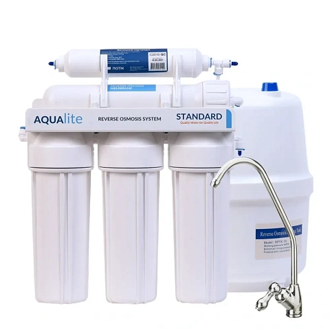 Фільтр зворотного осмосу Aqualite Standard 5-50 з мембраною 50GPD (AQS5-50) - фото