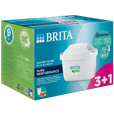 Сменный картридж к фильтру Brita Maxtra PRO (упаковка 4шт) - фото