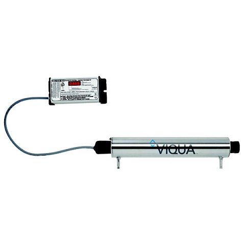 Установка озонирования воды VIQUA S2Q-OZ 22Вт G3/8'' 9.0м3/час 40°C 8bar (70mg ozone) - фото