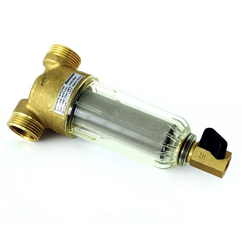 Промывной фильтр Resideo (Honeywell) FF06-3/4AA DN20 100мкм 40°C 16bar (очистка от механических примесей) - фото