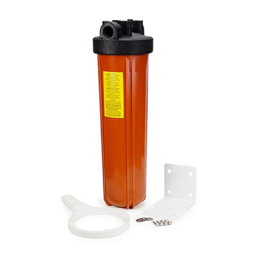 Магістральний фільтр для води Chanitex FH20B1-HOT G1'' 20BB 70°C 8bar (без картриджа) - фото