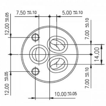 Одноважільний керамічний картридж Sedal E40-AZ-SD - фото