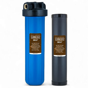 Магістральний фільтр для видалення заліза Big Blue 20'' SVOD FTBB20 - фото
