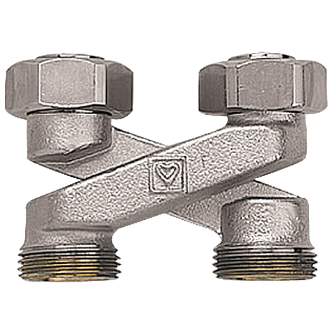 Узел нижнего подключения перекрестие HERZ 3/4'' (1300434) - фото