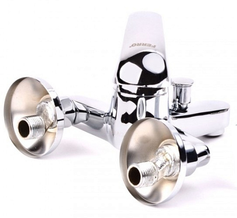 Смеситель для ванной с лейкой FERRO VASTO BVA11 - фото