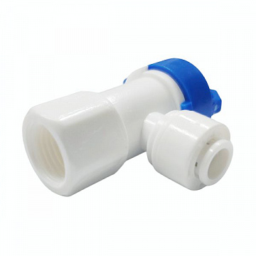 Кран для бака BV-102-EZ G1/4'' ВР - трубка 6мм - фото