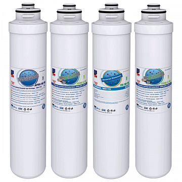 Набор быстросъемных картриджей Aquafilter Twist для обратного осмоса - фото