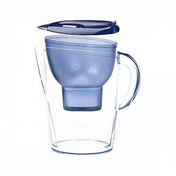 Фільтр-глечик Brita Marella XL Memo Синій 3,5/2,0л (глечик + 2 картриджа Maxtra) - фото